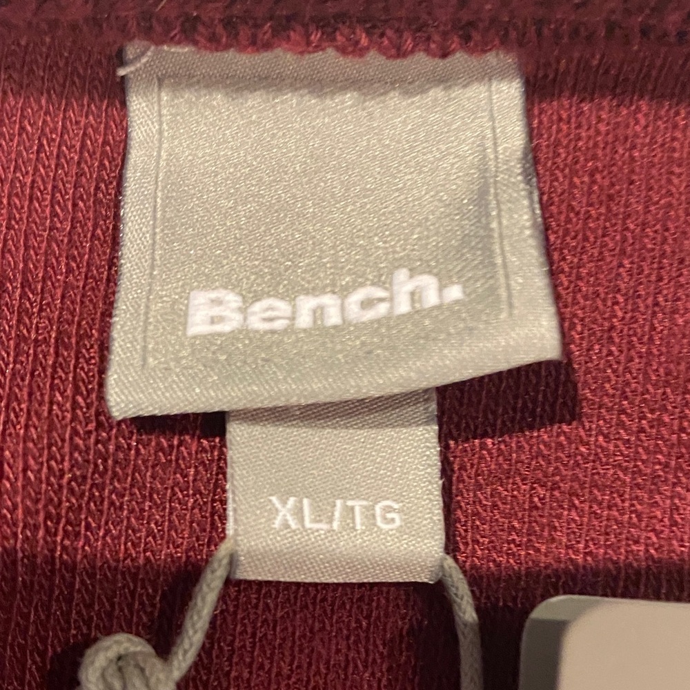 Bench Men's XL Burgundy Crewneck Knit Sweater Pullover Port Royale NWT - Picture 4 of 15